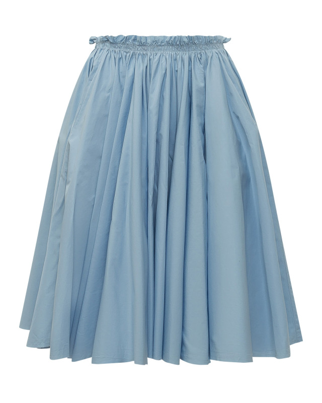 [AMI ALEXANDRE MATTIUSSI] Mini skirt SS26 FSK444CO0063 484