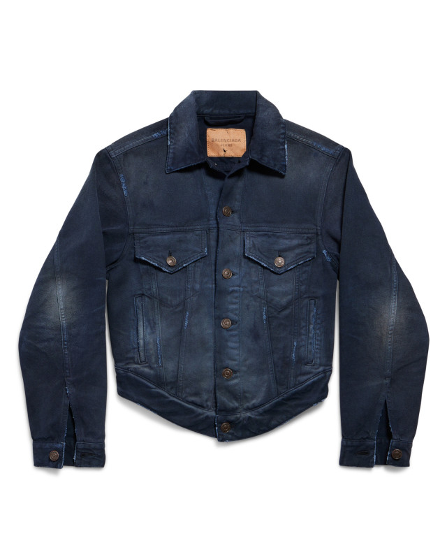 [Balenciaga] Denim Jacket SS26 856423 TTW64