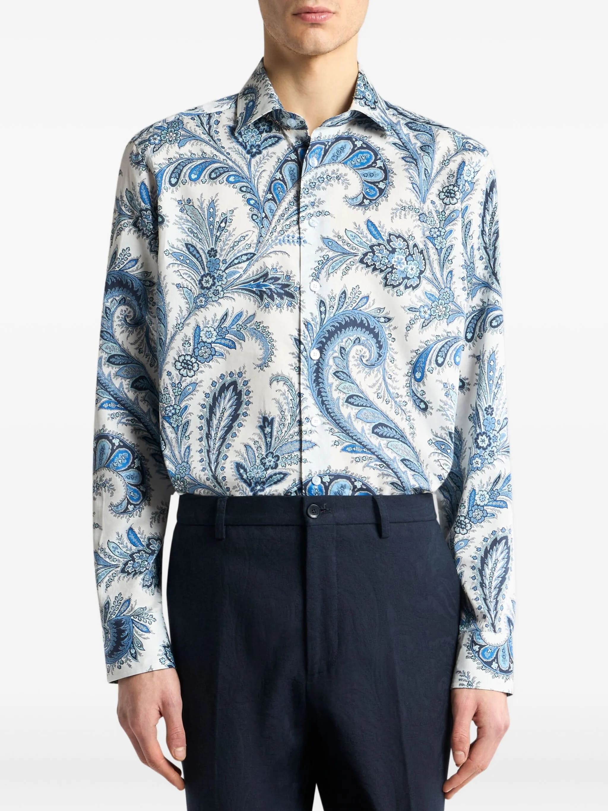 [Etro] Shirts Long Sleeve SS26 MRIB0001 99SA5L1