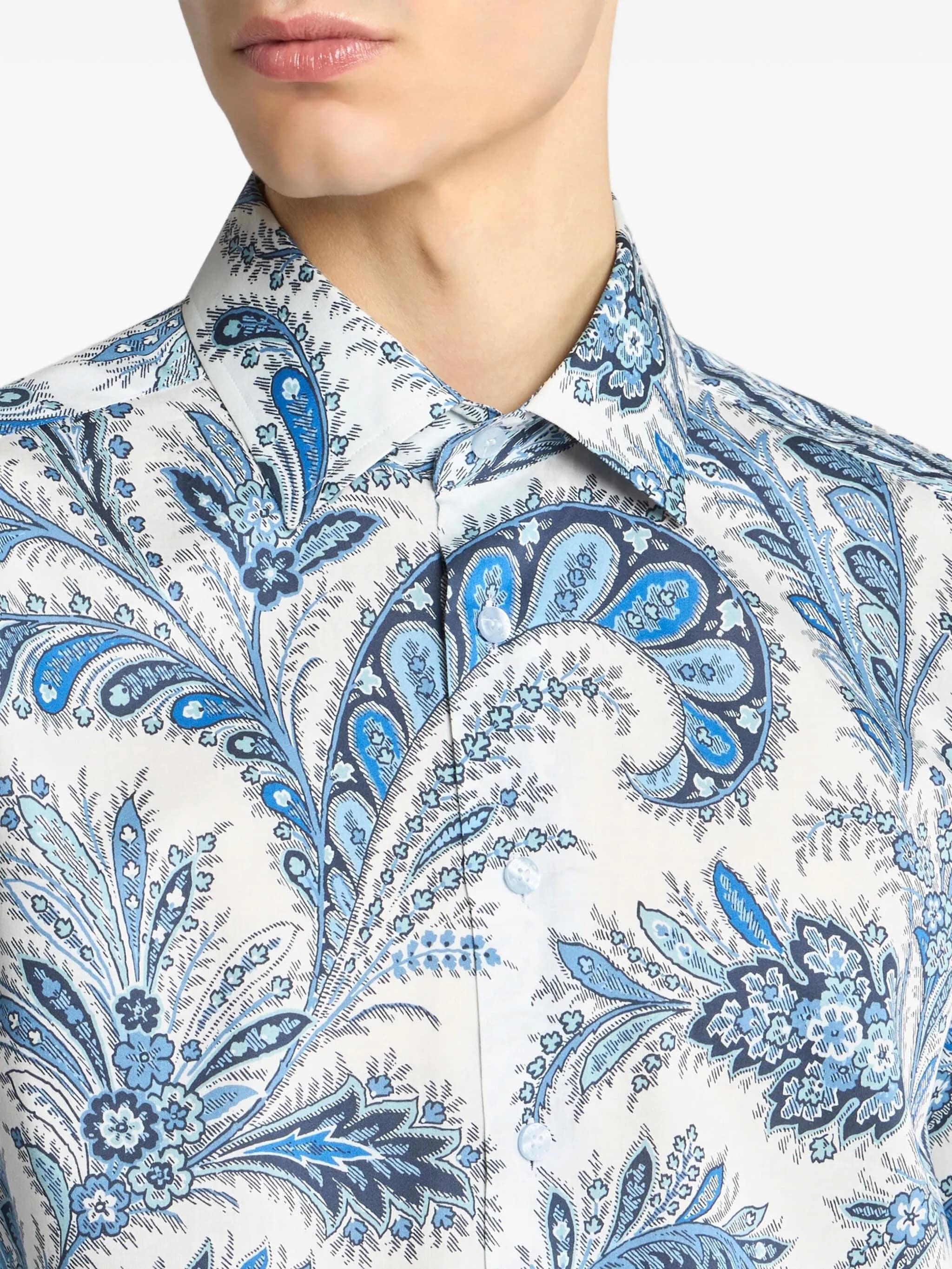 [Etro] Shirts Long Sleeve SS26 MRIB0001 99SA5L1