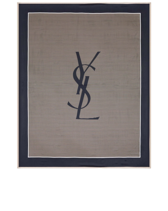 [Saint Laurent] Scarf SS26 822138 3Y039