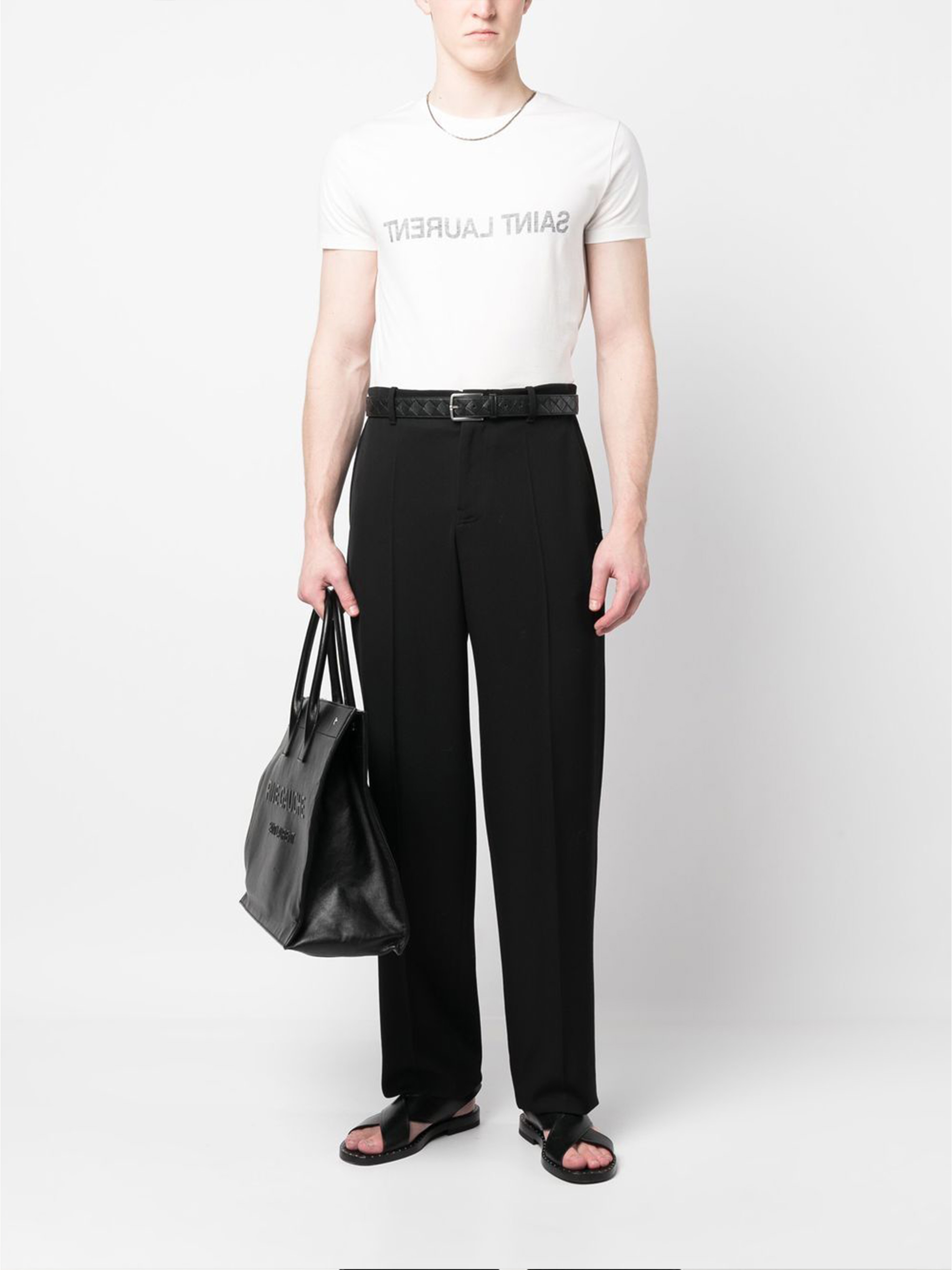 [Saint Laurent] T-shirts Short Sleeve SS26 663278 Y37AW