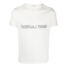 [Saint Laurent] T-shirts Short Sleeve SS26 663278 Y37AW