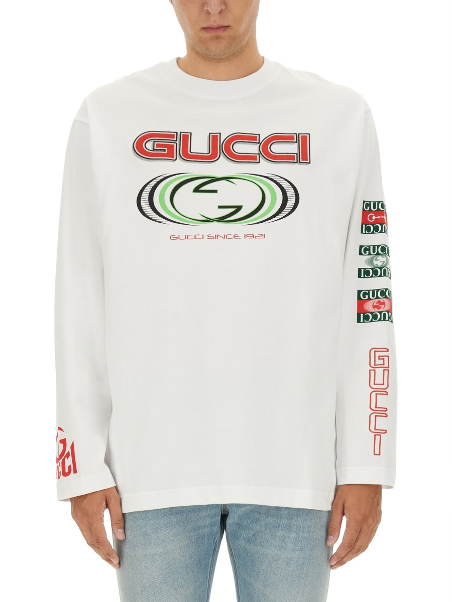 [Gucci] T-shirts Long Sleeve FW24 784364_XJGRB9074