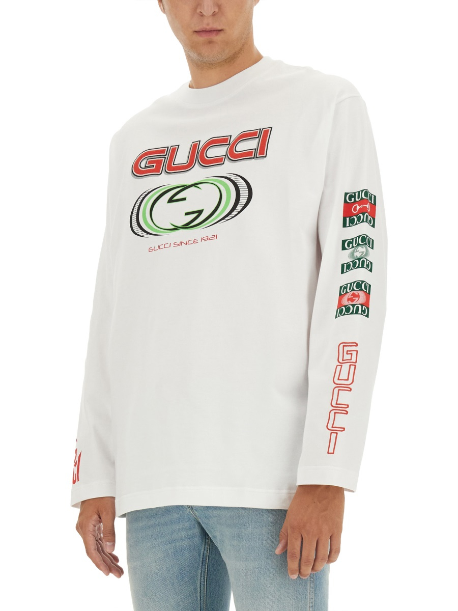 [Gucci] T-shirts Long Sleeve FW24 784364_XJGRB9074