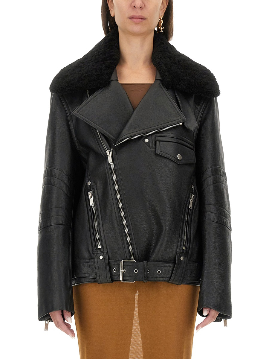 [Saint Laurent] Leather Jacket FW24 809830_YCRR21000