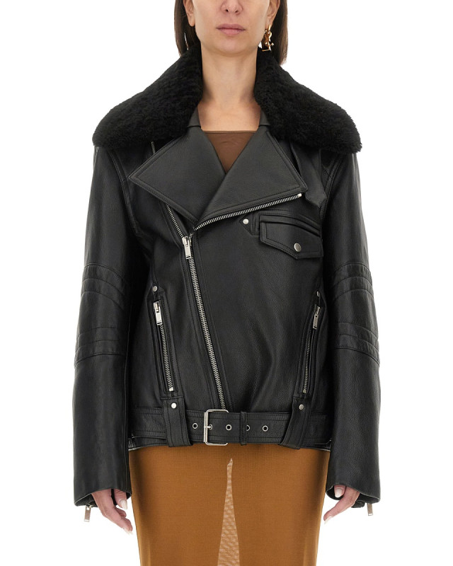 [Saint Laurent] Leather Jacket FW24 809830_YCRR21000
