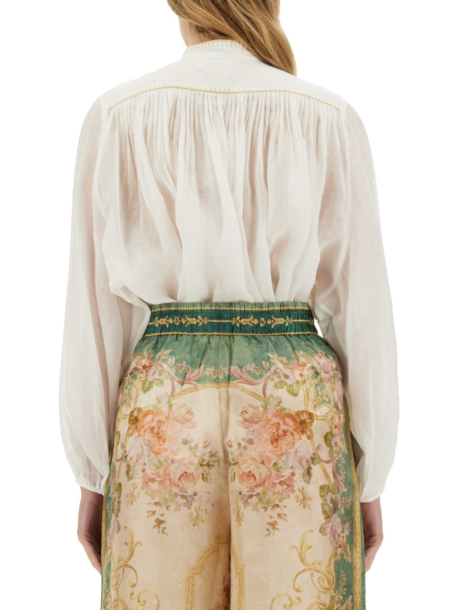 [Zimmermann] Shirts Long Sleeve SS24 8832TRS243_IVORY