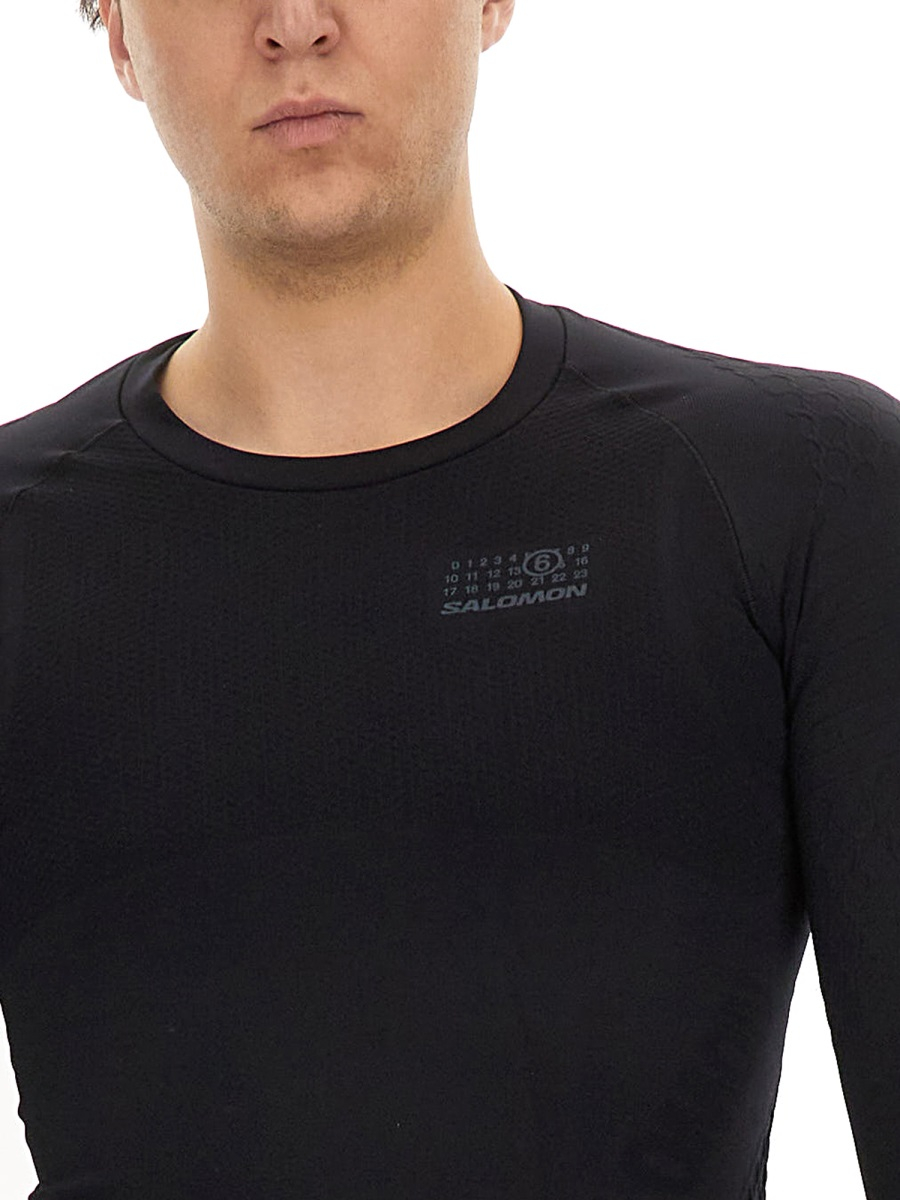 [MM6 MAISON MARGIELA X SALOMON] T-shirts Long Sleeve FW24 SH0NH0009_M20037900