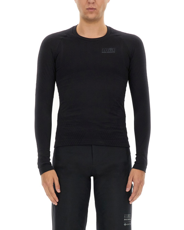 [MM6 MAISON MARGIELA X SALOMON] T-shirts Long Sleeve FW24 SH0NH0009_M20037900