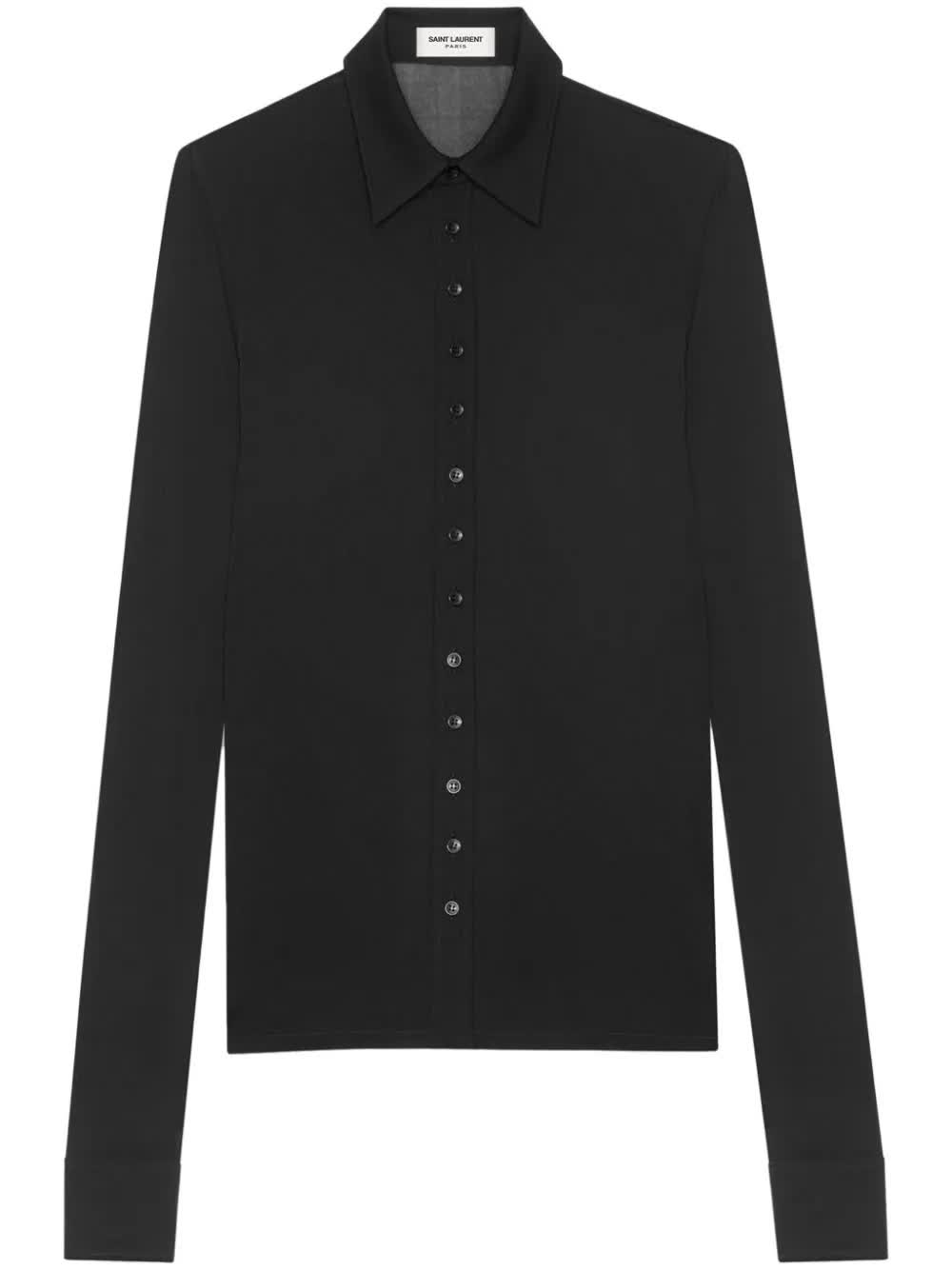[Saint Laurent] Shirts Long Sleeve SS26 773498 Y5I35