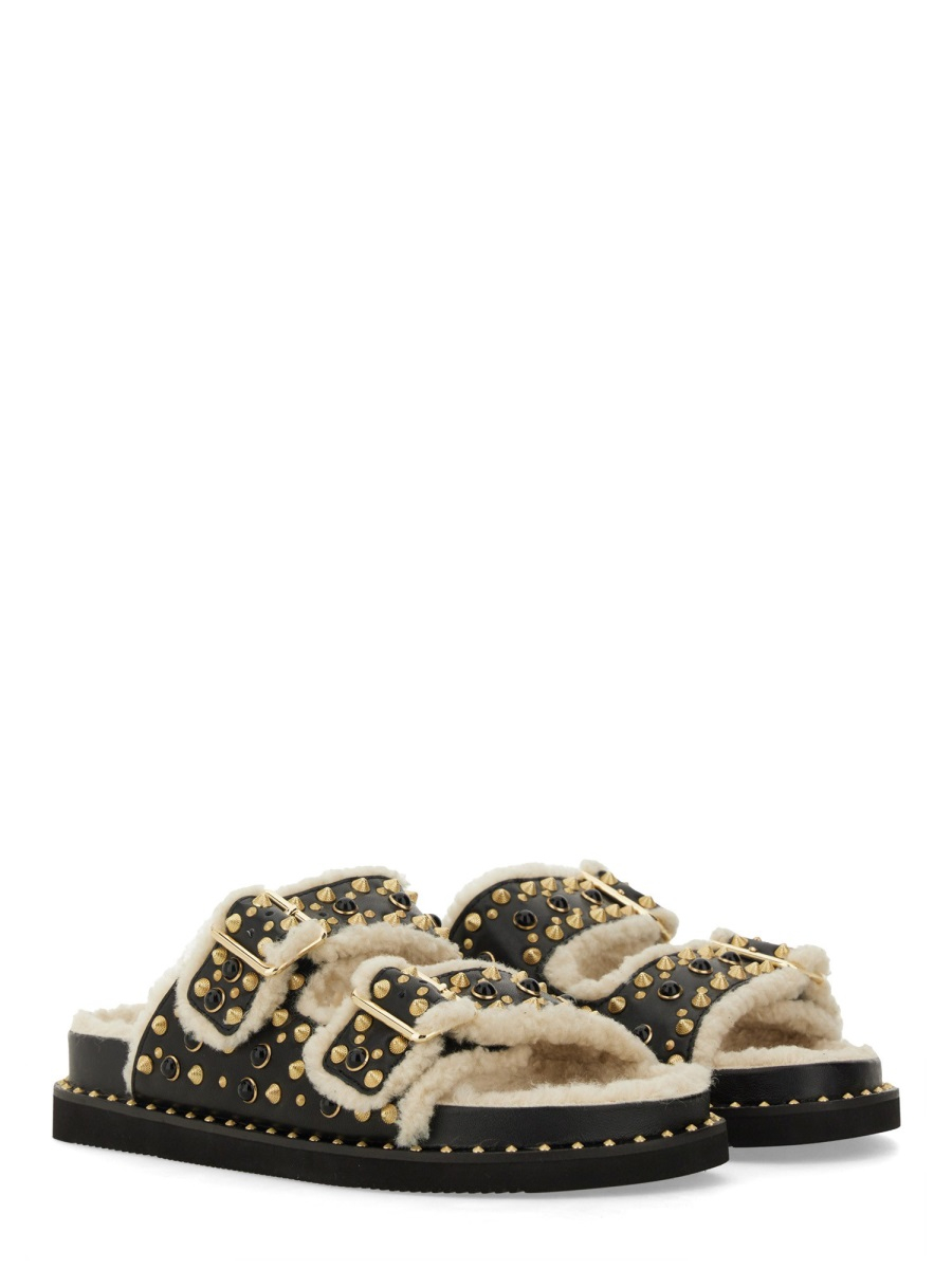 [ASH] Sandals FW24 UTAH_SOFTBLACK/TOFU