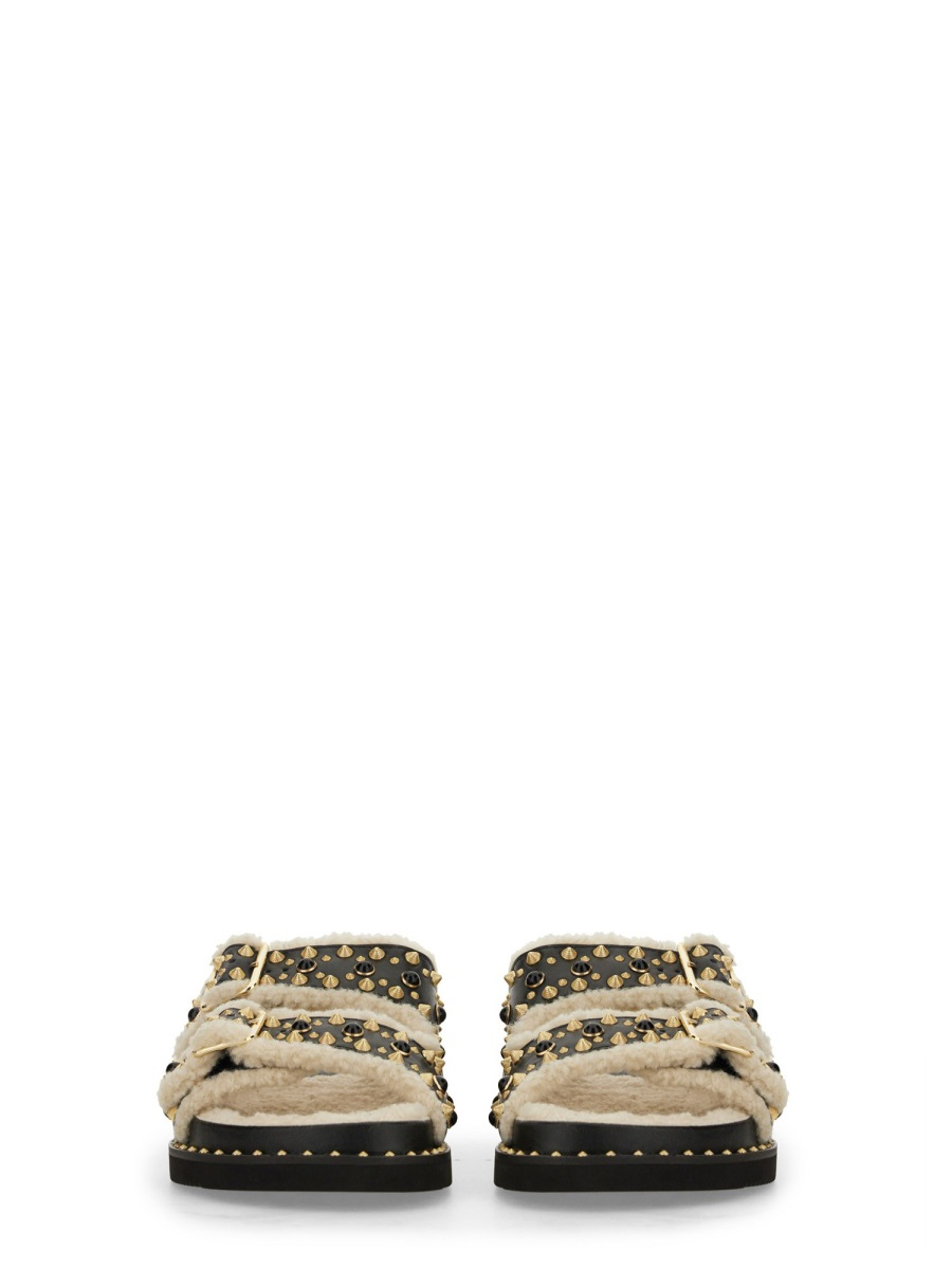 [ASH] Sandals FW24 UTAH_SOFTBLACK/TOFU