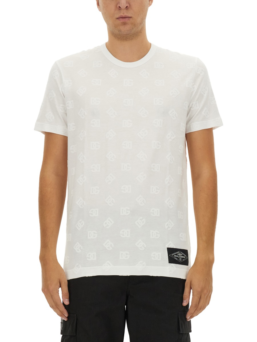 [Dolce & Gabbana] T-shirts Short Sleeve FW24 G8PT1T_G7NWEW0800