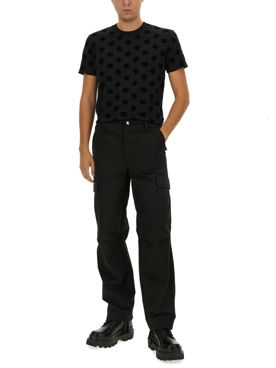 [Dolce & Gabbana] T-shirts Short Sleeve FW24 G8PT1T_G7NWEN0000