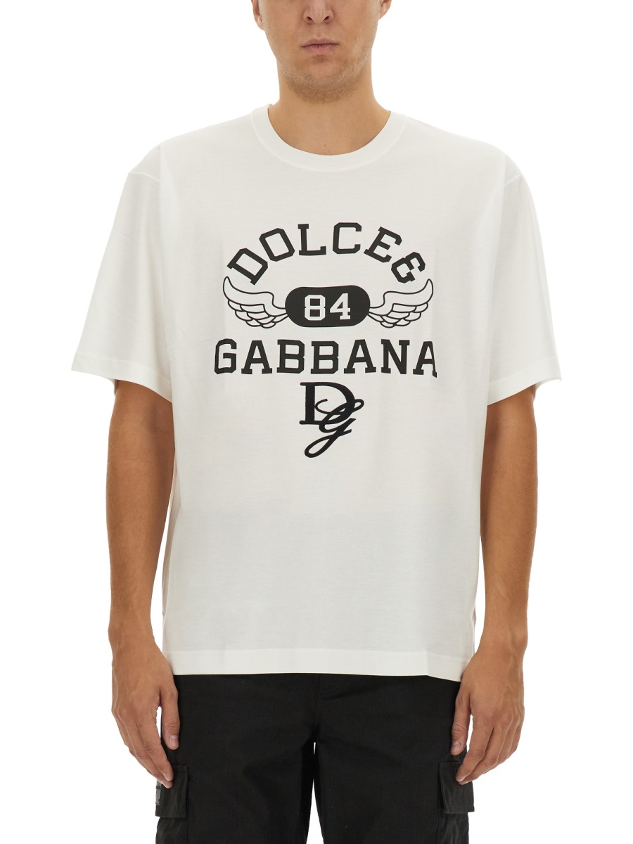 [Dolce & Gabbana] T-shirts Short Sleeve FW24 G8PN9Z_G7NSNW0111