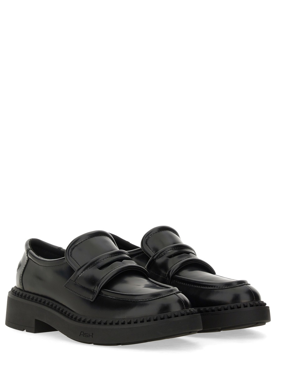 [ASH] Loafer FW24 MIRACLE_POLISHCALFBLACK