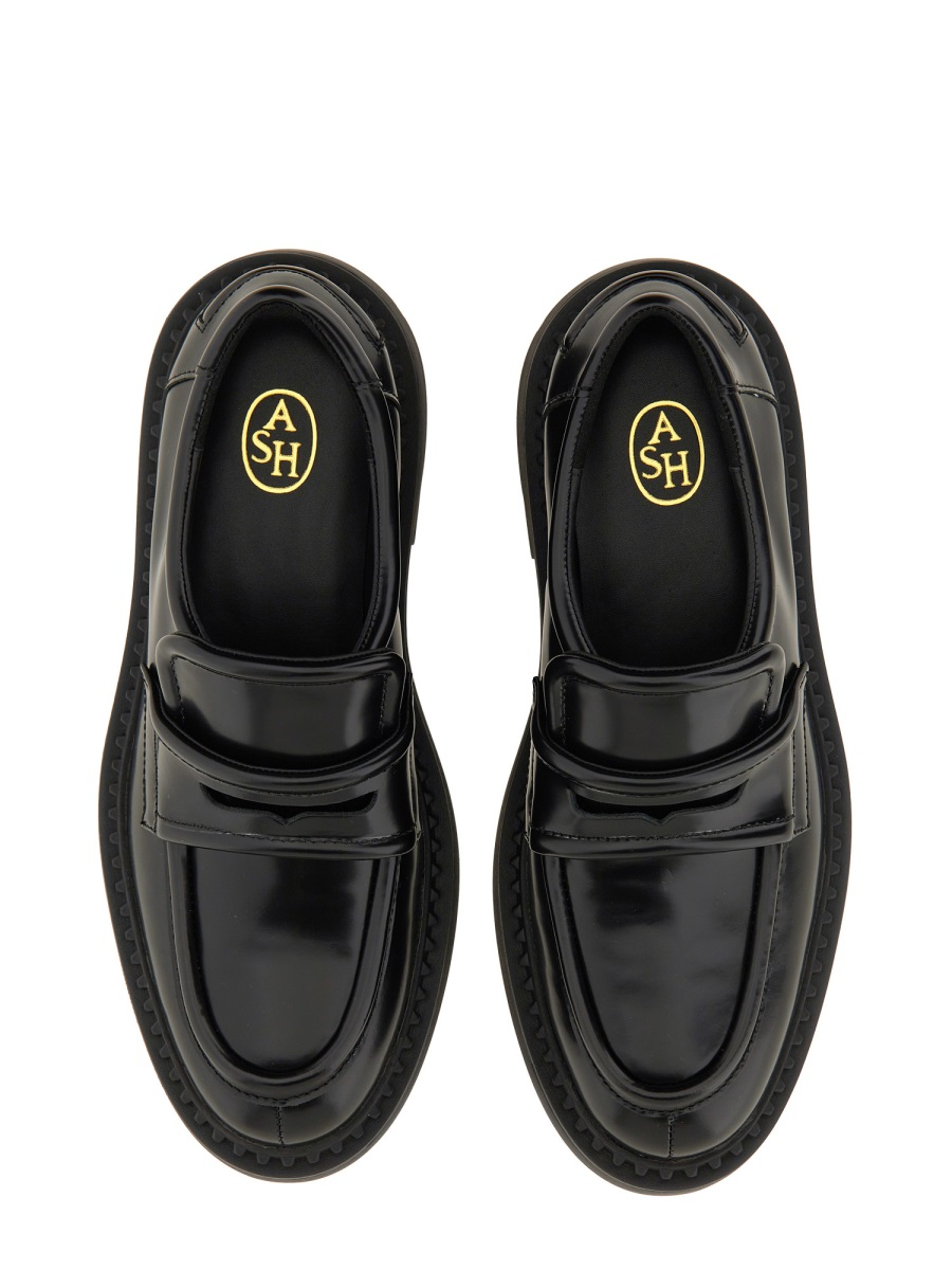 [ASH] Loafer FW24 MIRACLE_POLISHCALFBLACK