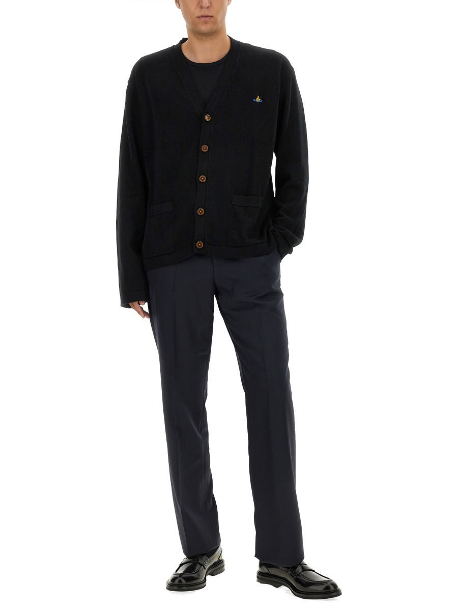 [Vivienne Westwood] Cardigan FW24 27010014_Y0021N401