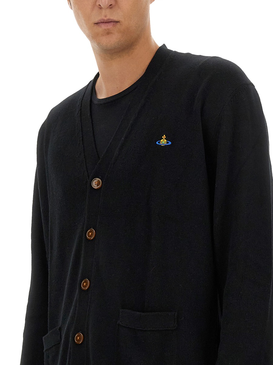 [Vivienne Westwood] Cardigan FW24 27010014_Y0021N401
