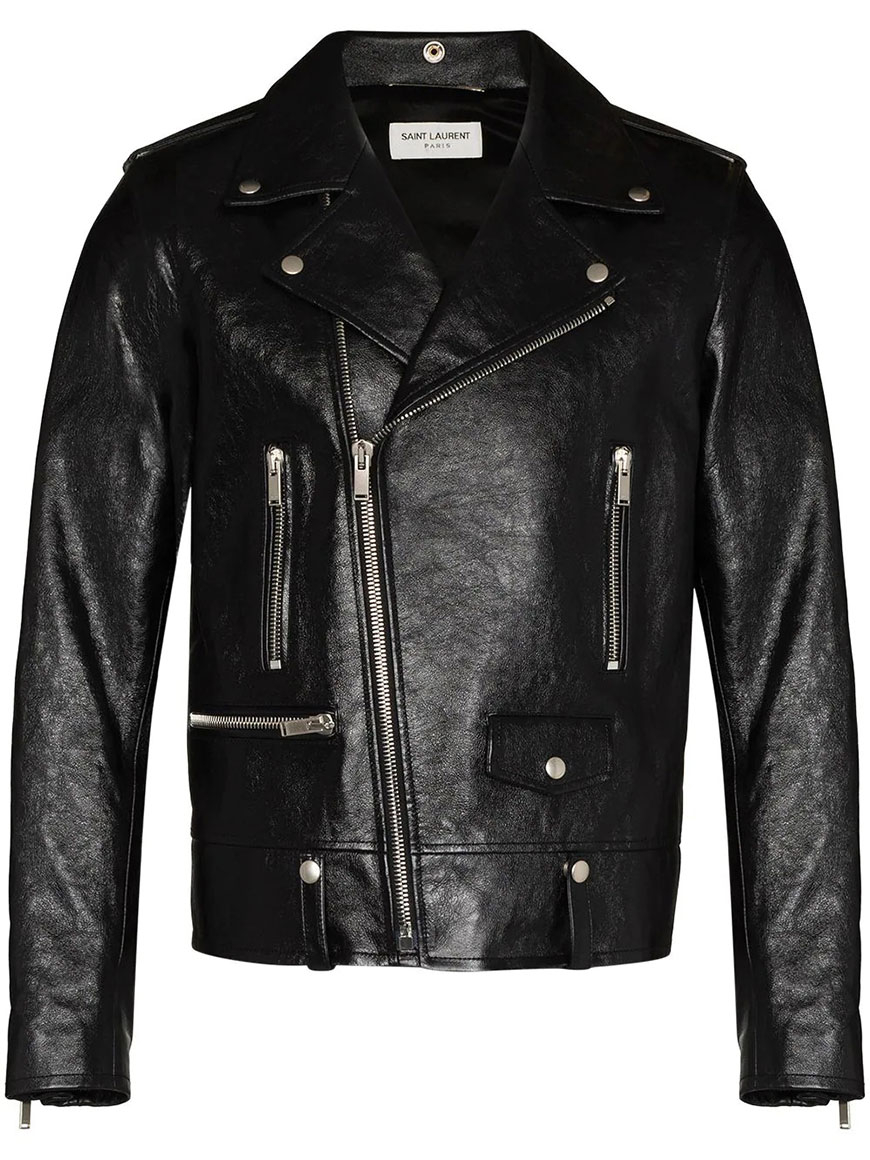 [Saint Laurent] Leather Jacket SS26 484284 YC2NI