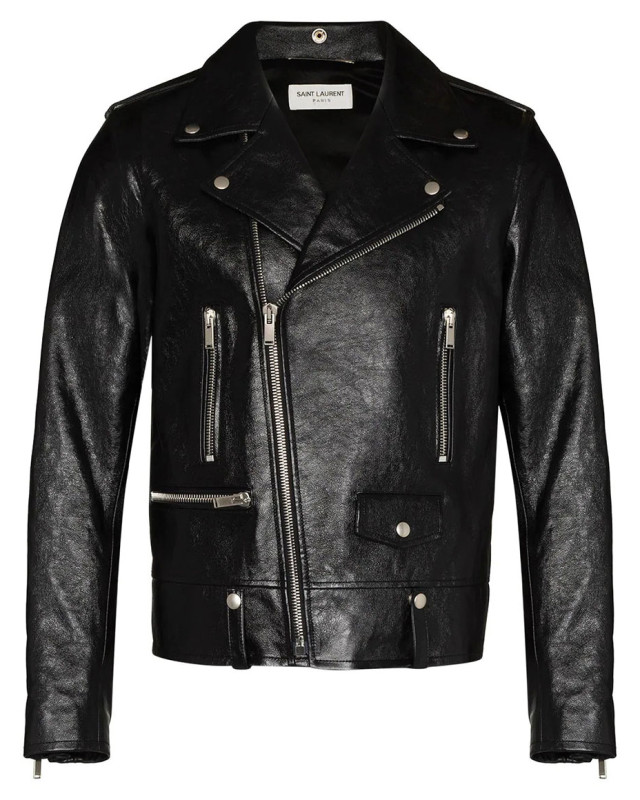 [Saint Laurent] Leather Jacket SS26 484284 YC2NI