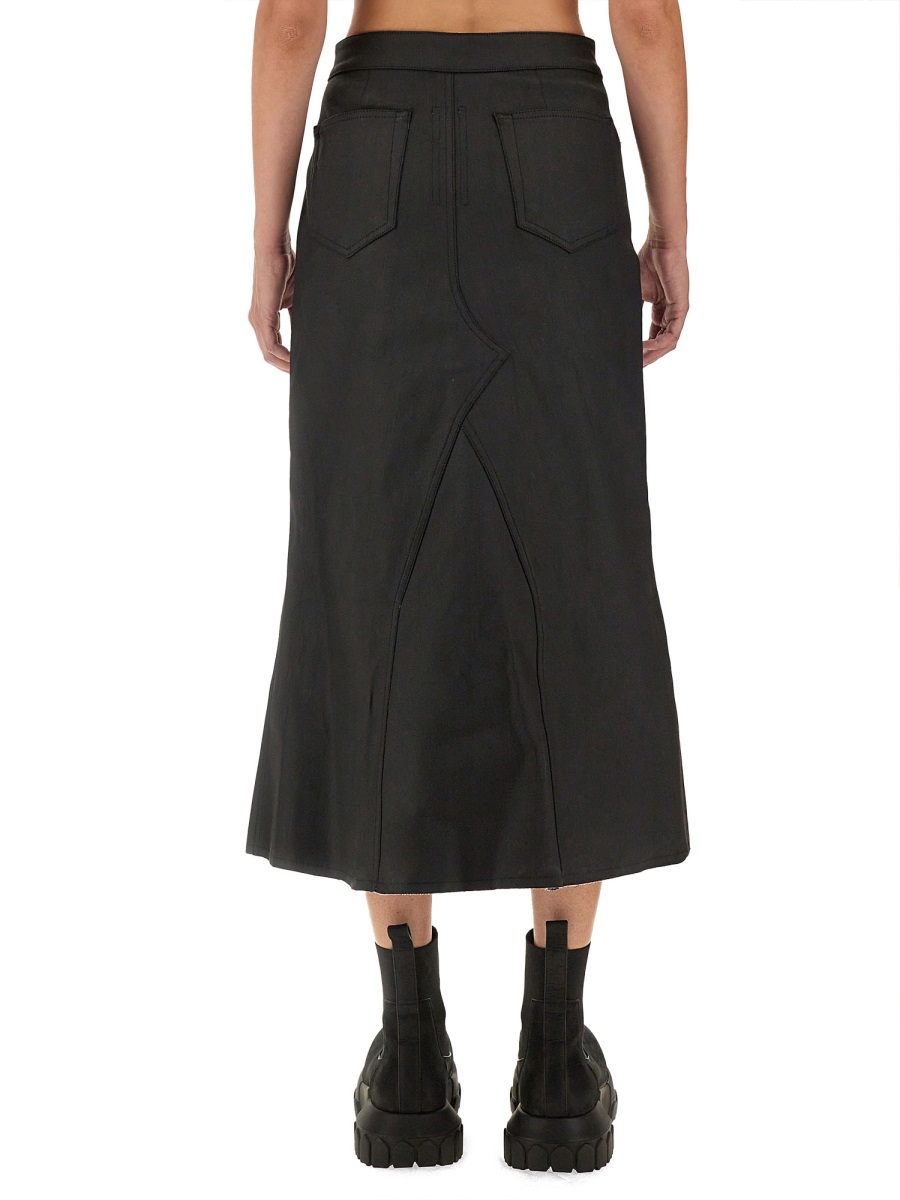 [Rick Owens] Long skirt FW24 RP02D3349_SMT09