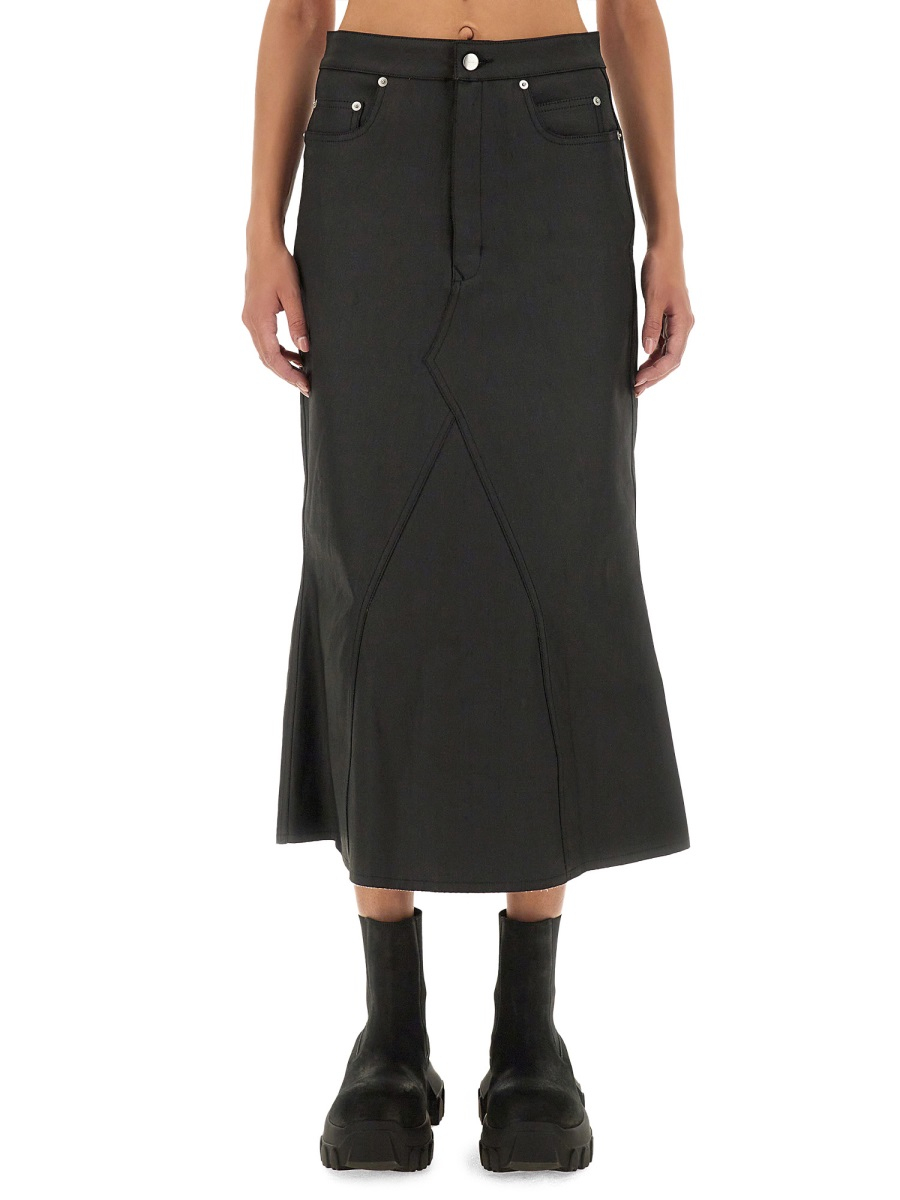 [Rick Owens] Long skirt FW24 RP02D3349_SMT09