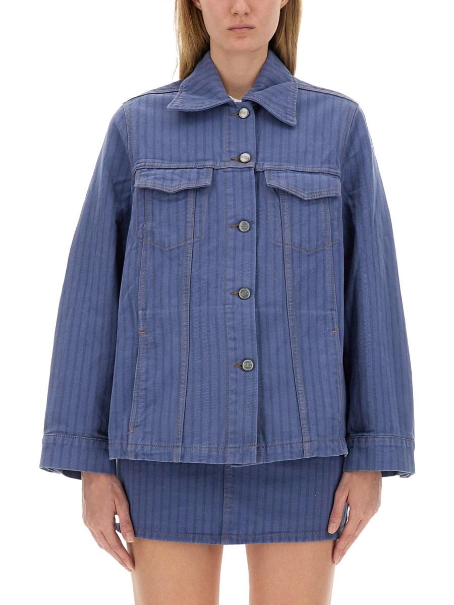 [GANNI] Denim Jacket FW24 J1522_083