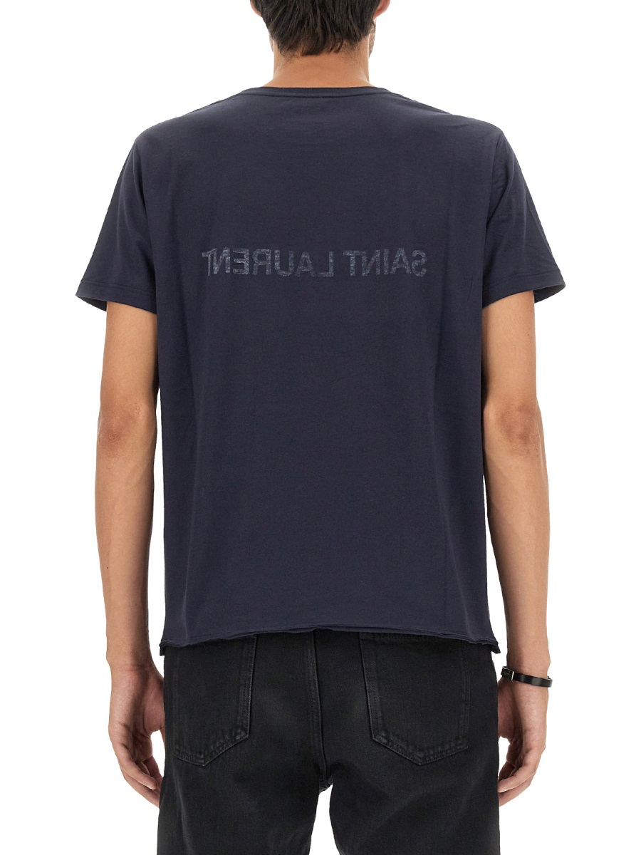 [Saint Laurent] T-shirts Short Sleeve FW24 663278_Y37AW4145