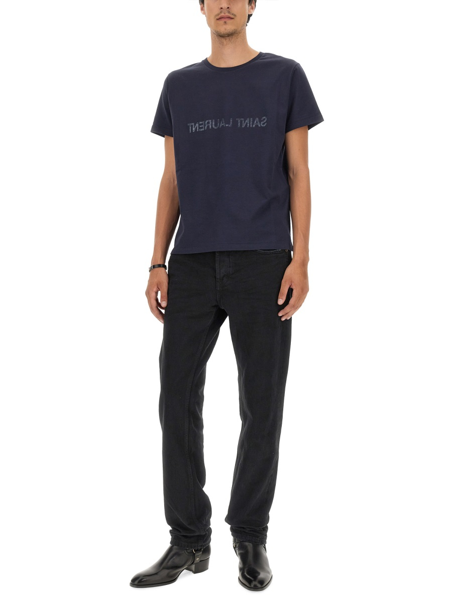 [Saint Laurent] T-shirts Short Sleeve FW24 663278_Y37AW4145