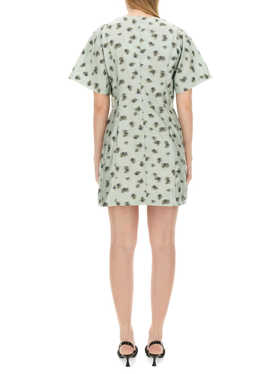 [GANNI] Short sleeve dress FW24 F9418_073