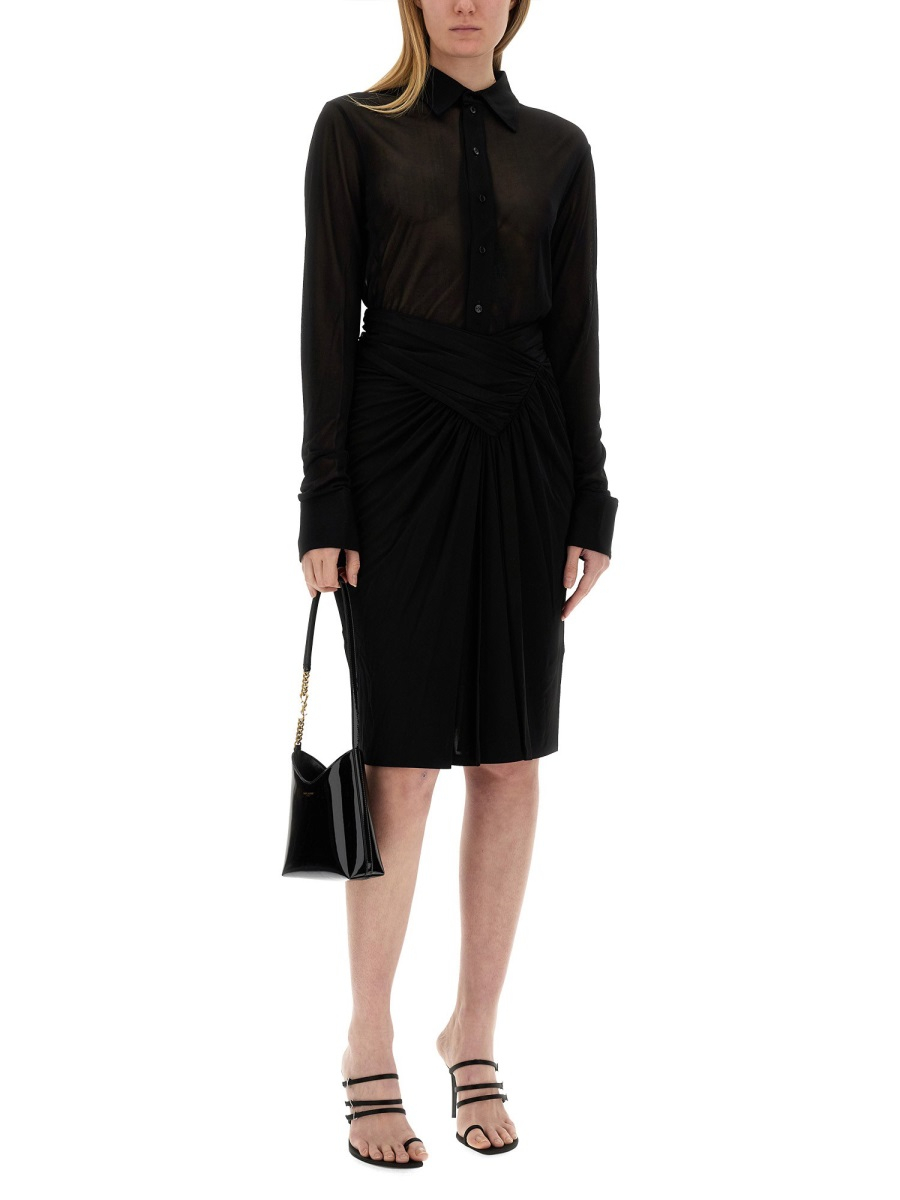 [Saint Laurent] Shirts Long Sleeve SS24 773498_Y5I351000