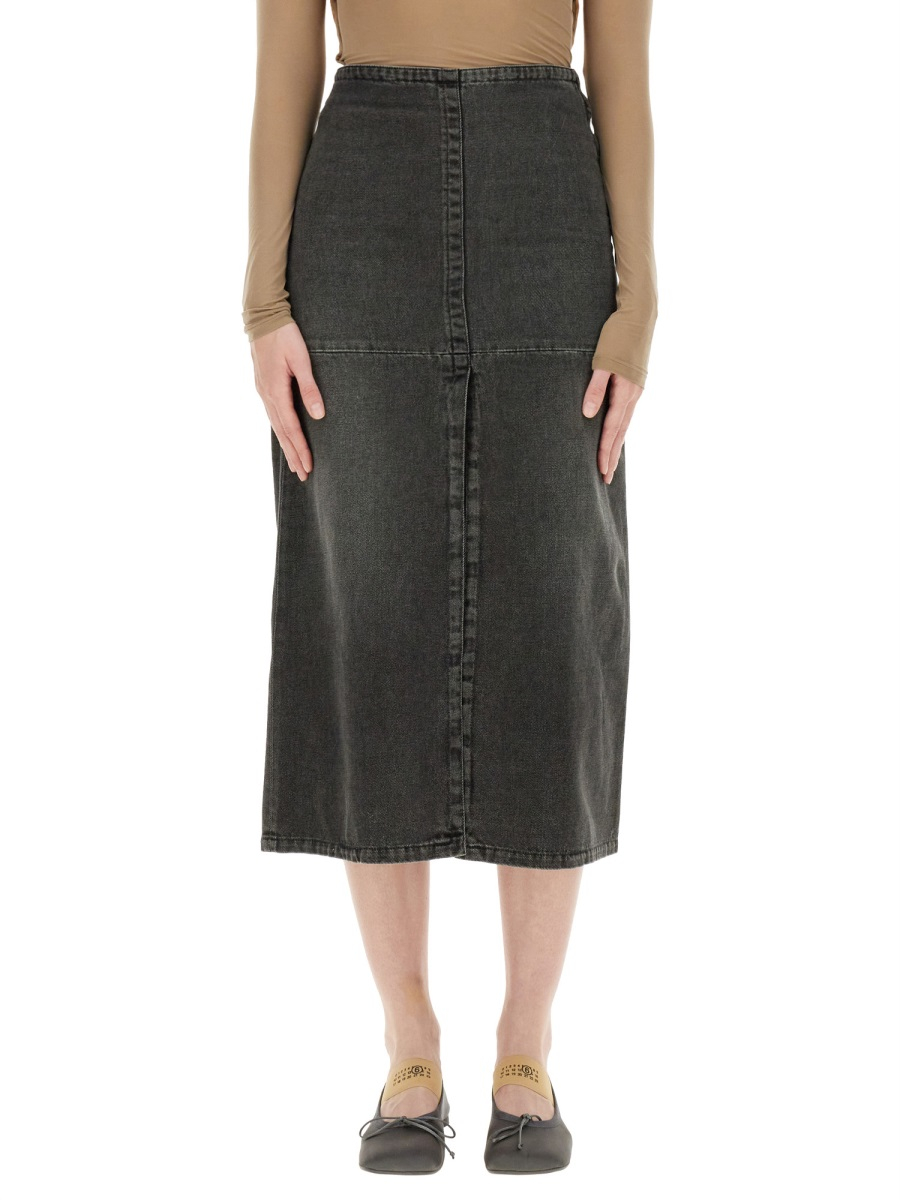 [MM6 Maison Margiela] Midi skirt SS24 S62ME0009_M30009859