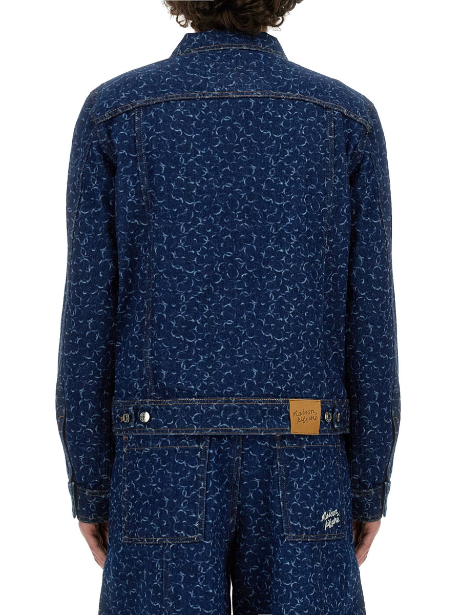 [MAISON KITSUNE] Denim jacket SS24 MM02112WW5024_O010