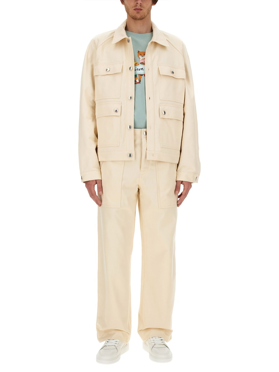 [MAISON KITSUNE] Trousers SS24 MM01110WW5007_P705