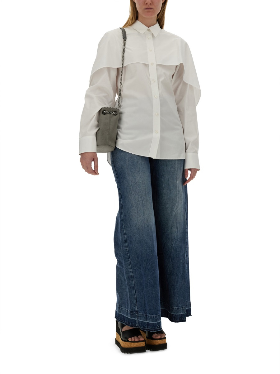 [Stella McCartney] Shirts Long Sleeve FW24 620122_SMA909000