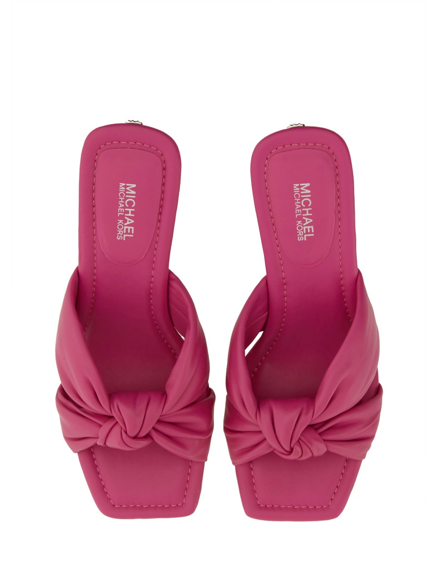 [MICHAEL BY MICHAEL KORS] Mules SS24 40S4ELHS2L_614CERISE