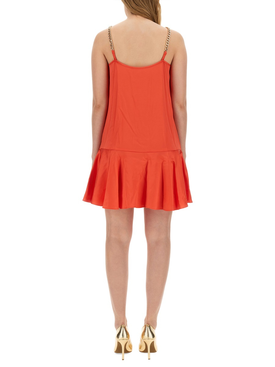 [MICHAEL BY MICHAEL KORS] Sleeveless dress SS24 MR4821R99G_623SEACORAL