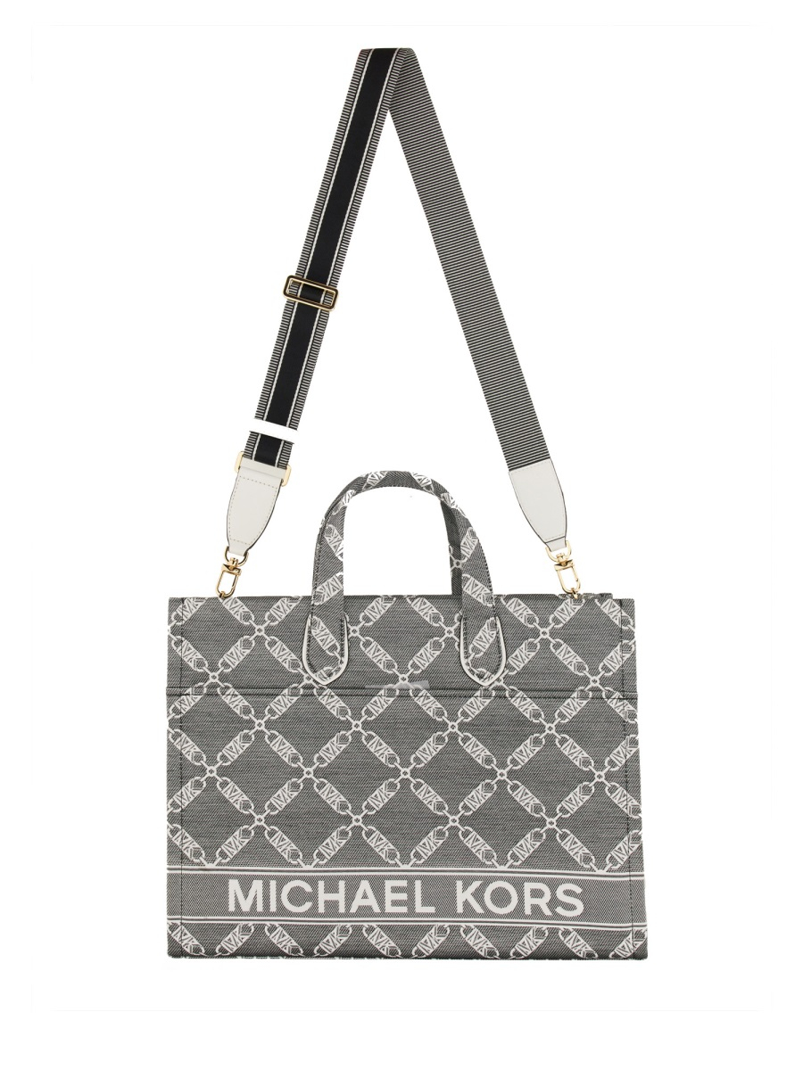 [MICHAEL BY MICHAEL KORS] Tote bag SS24 30S4G3GT3J_012BLK/OPTICWHT