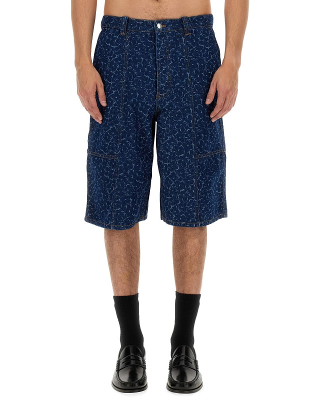 [MAISON KITSUNE] Shorts SS24 MM01404WW5024_O010