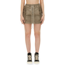 [RICK OWENS DRKSHDW] Mini skirt SS24 DS01D1344_SCF08
