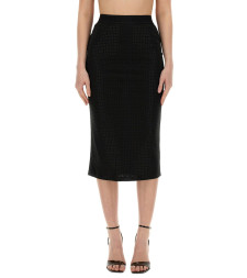 [VERSACE JEANS COUTURE] Midi skirt SS24 76HAE8B6_J0124899