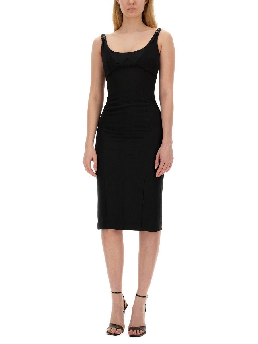 [VERSACE JEANS COUTURE] Sleeveless dress SS24 76HAO919_N0103899