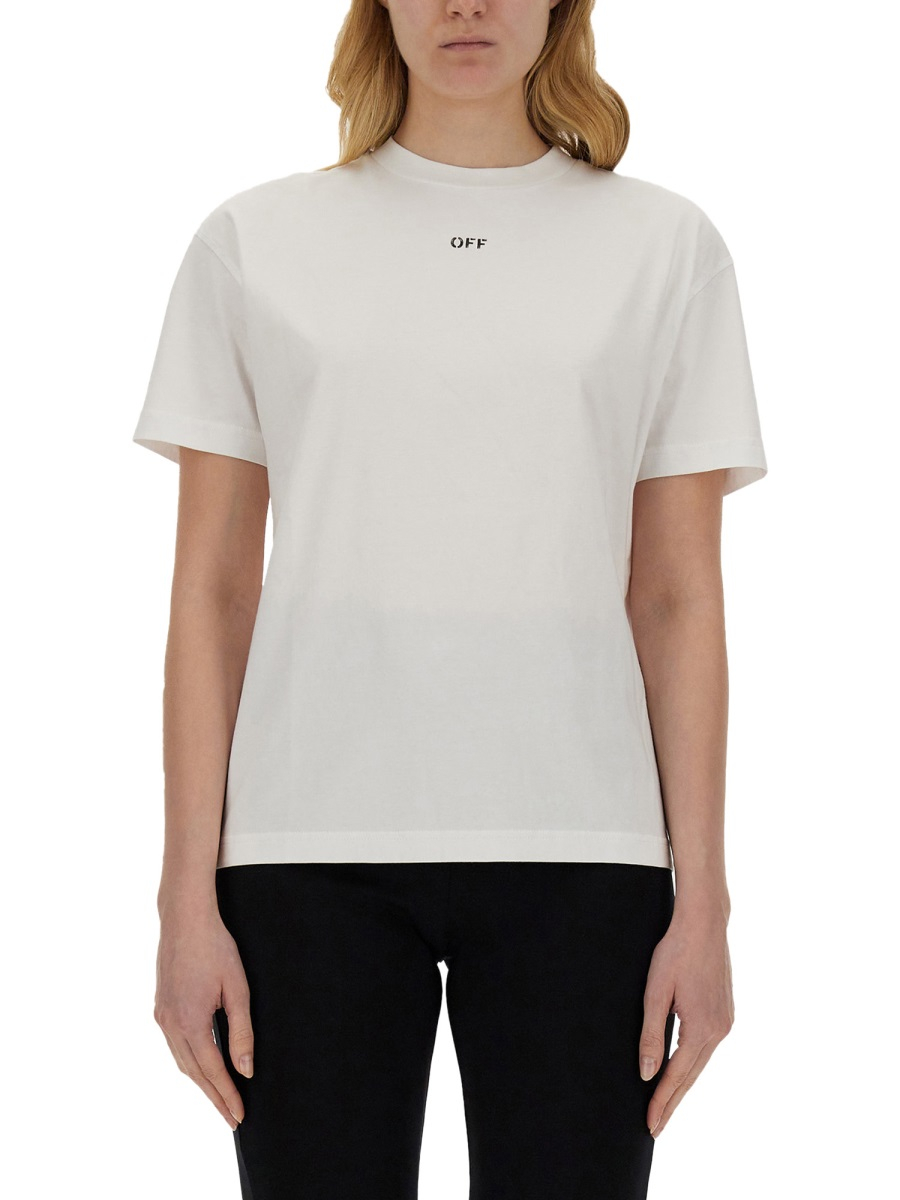 [Off-White] T-shirts Short Sleeve SS24 OWAA089_S24JER0090101