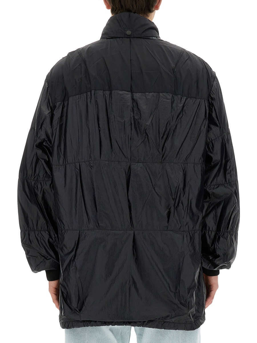 [Our Legacy] Jacket SS24 M2241EBR_BLACKRUBBERIZEDNYLON
