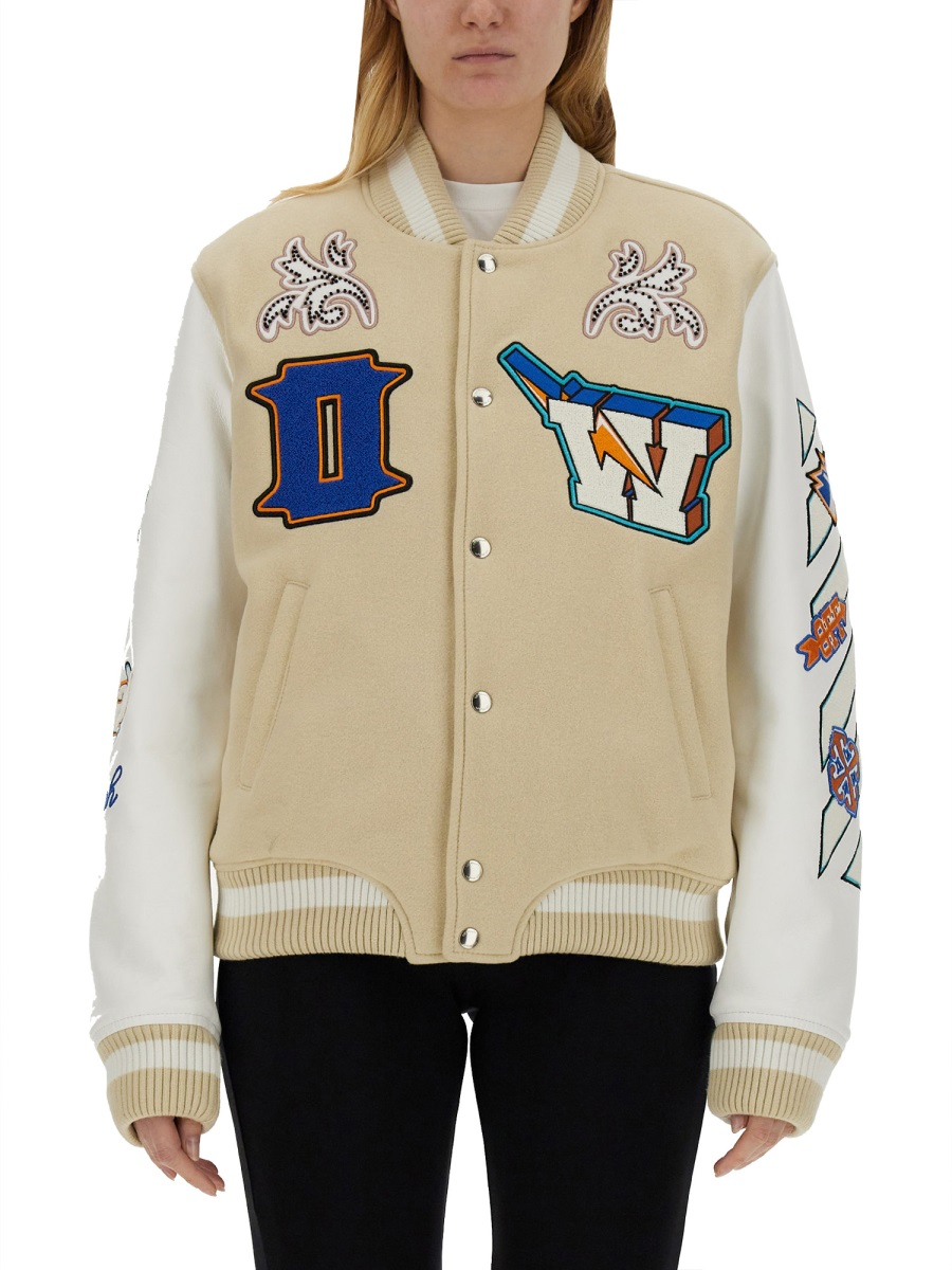 [Off-White] Bomber jacket SS24 OWEK006_S24FAB0010301