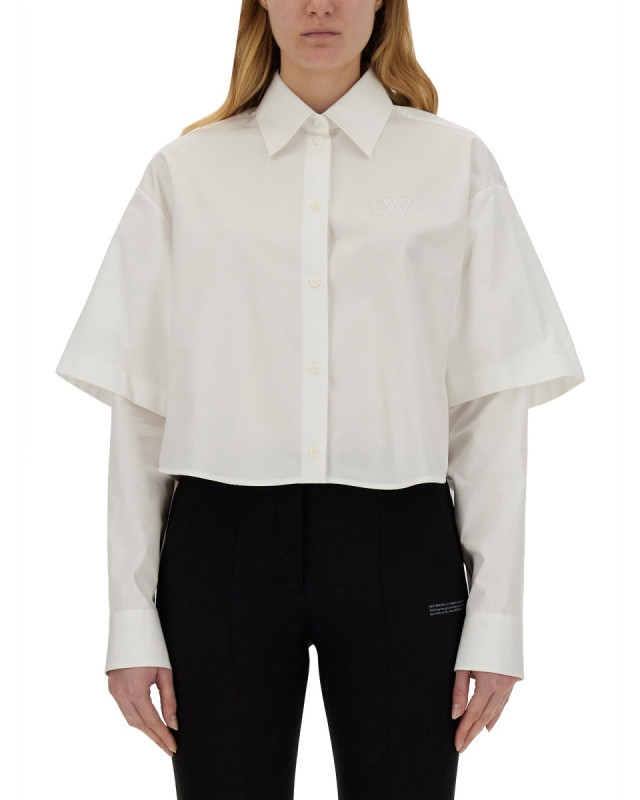 [Off-White] Shirts Long Sleeve SS24 OWGE022_S24FAB0030101