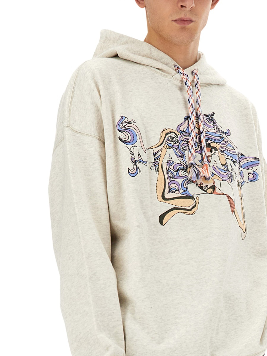 [MARANT] Hoodie SS24 SW0118HA_B2M05H23EC