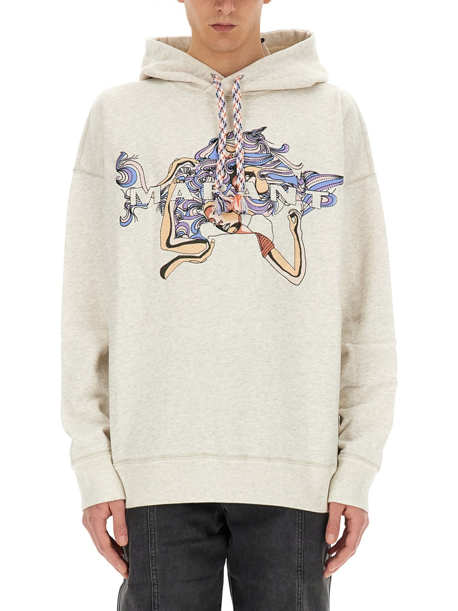 [MARANT] Hoodie SS24 SW0118HA_B2M05H23EC